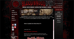 Desktop Screenshot of bloodbroodfx.com