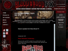 Tablet Screenshot of bloodbroodfx.com